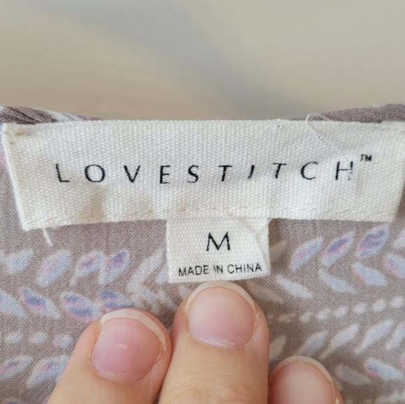 LOVESTITCH boho mini dress - Picture 4 of 6